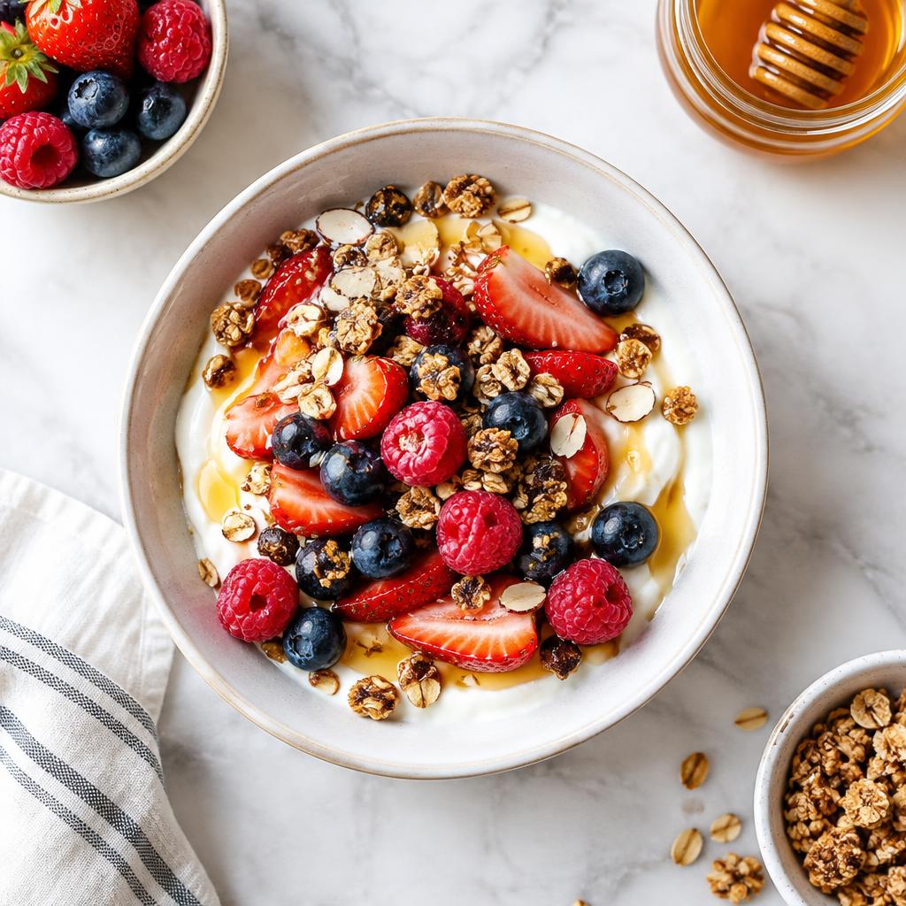 Griekse Yoghurt Power Bowl